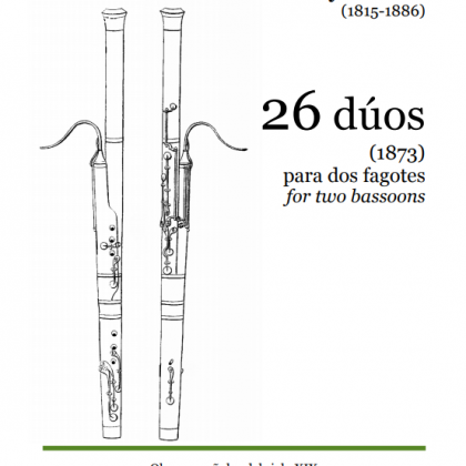 26 dúos para os fagotes